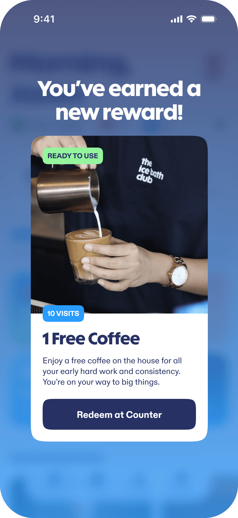 App account screenshot