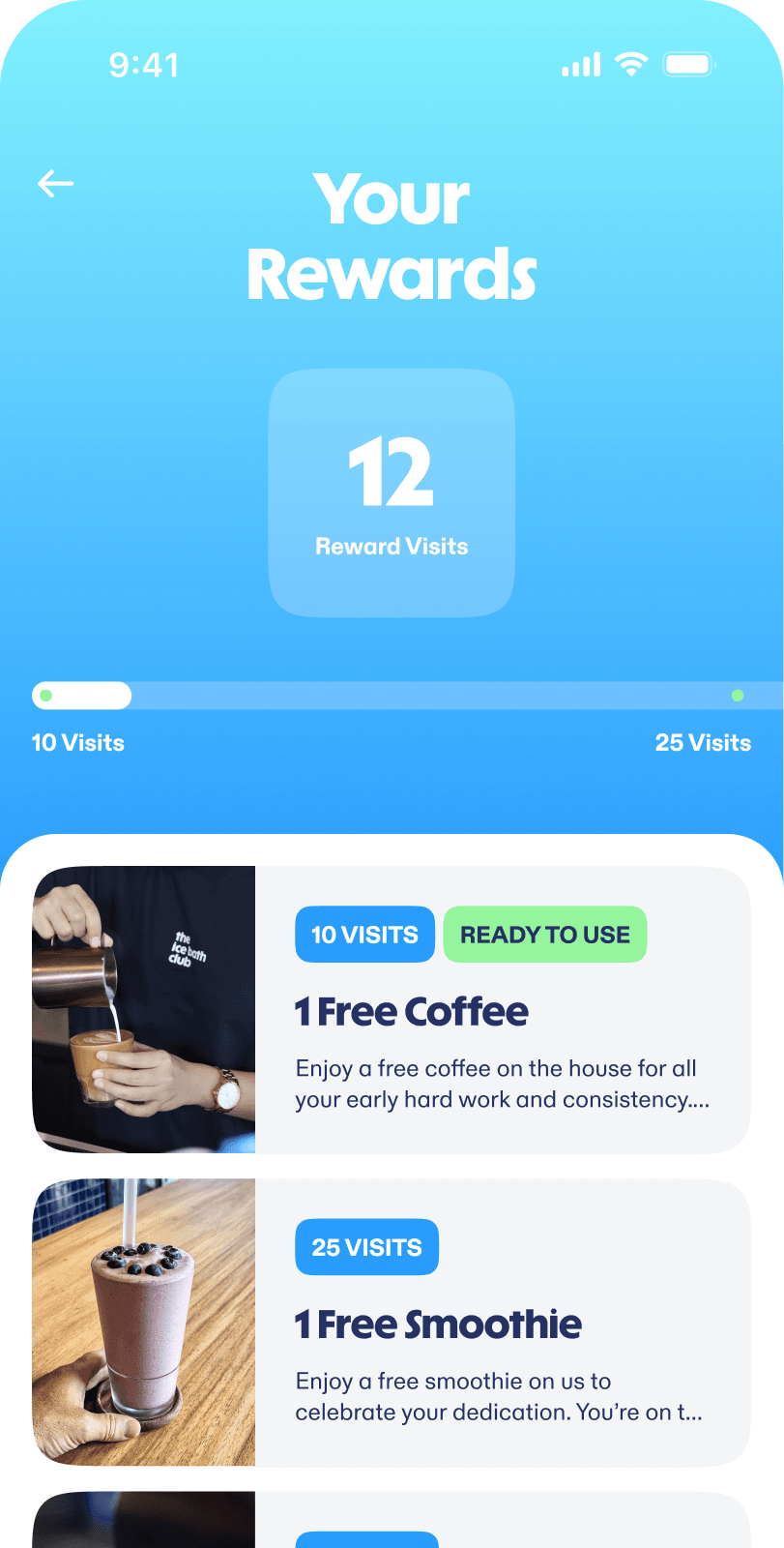 App account screenshot
