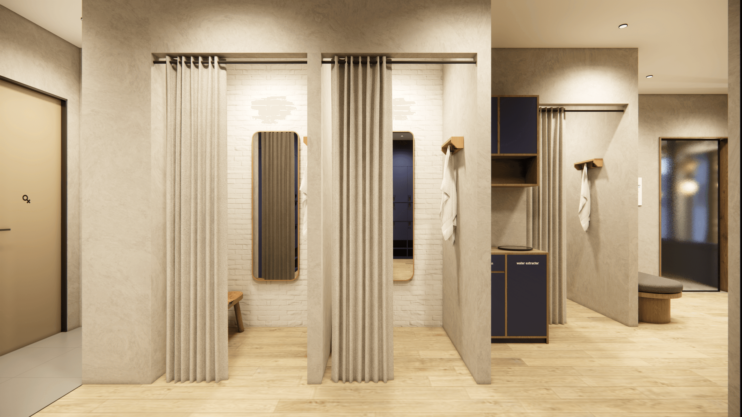 Alexandra changing rooms